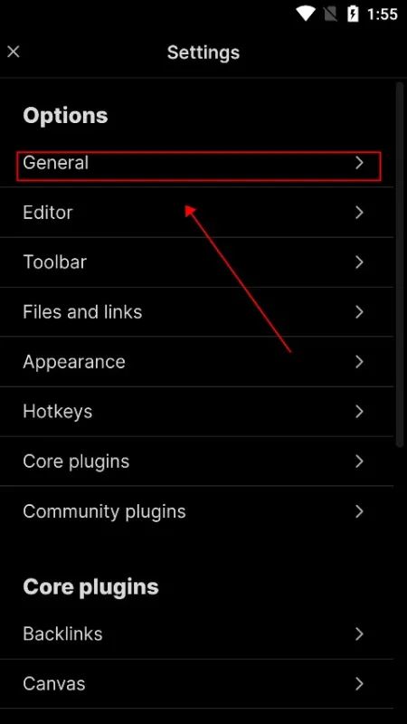obsidian黑曜石笔记APP怎么设置中文？