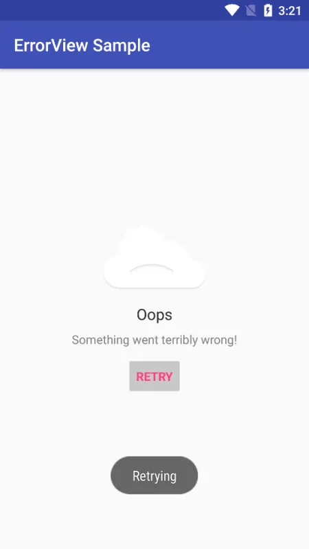 ErrorView Sample手机版截图1