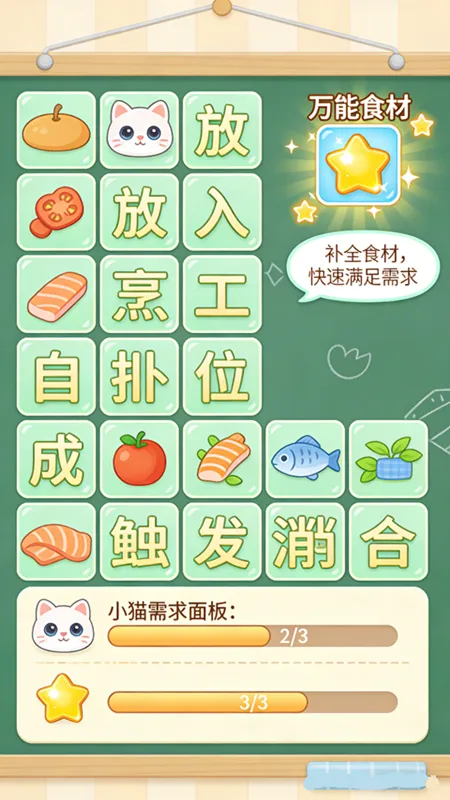 萌宠美食馆无广告版截图2