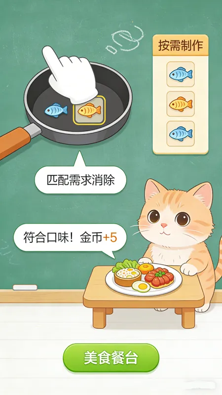 萌宠美食馆无广告版截图4