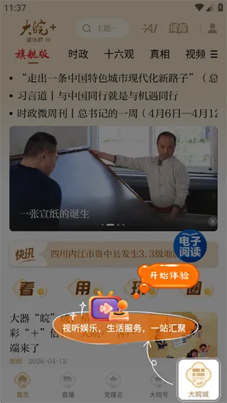 大皖Plus app使用说明：