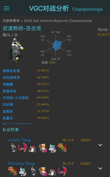 VGC对战分析工具app手机版亮点