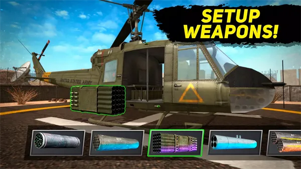 沙漠直升机突袭3D正式版说明：