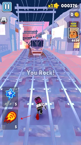 地铁跑酷az高层60高级版新手教程