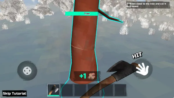 冬季森林生存汉化版玩法