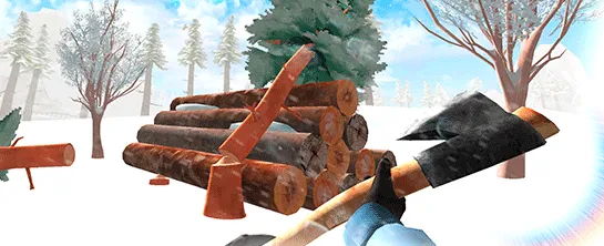 冬季森林生存无限钞票版亮点