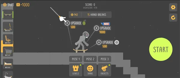 布娃娃坠落模拟器免广告版截图4