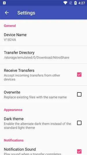 nitroshare软件怎么选择文件夹