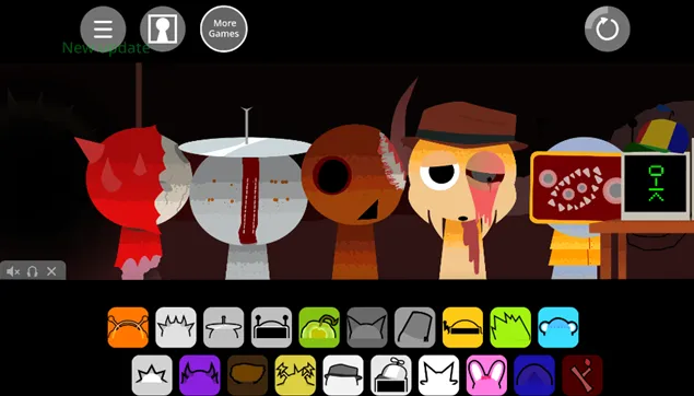 节奏盒子Sprunki寄生虫重置