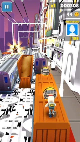 地铁跑酷坤坤金币版本定制版本怎么提升倍数