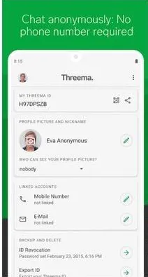 Threema中文版主要功能