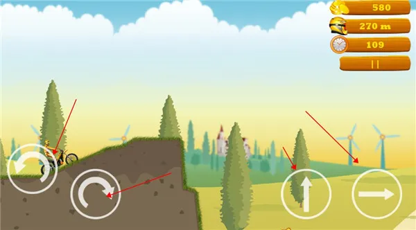 摩托跑酷老版本怎么玩