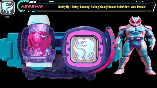 DX REVICE假面骑士revice玩法：