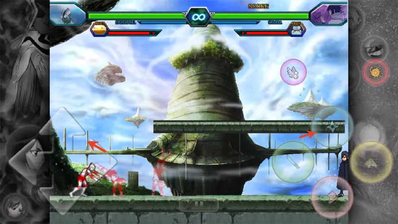 死神vs火影全人物版出招表