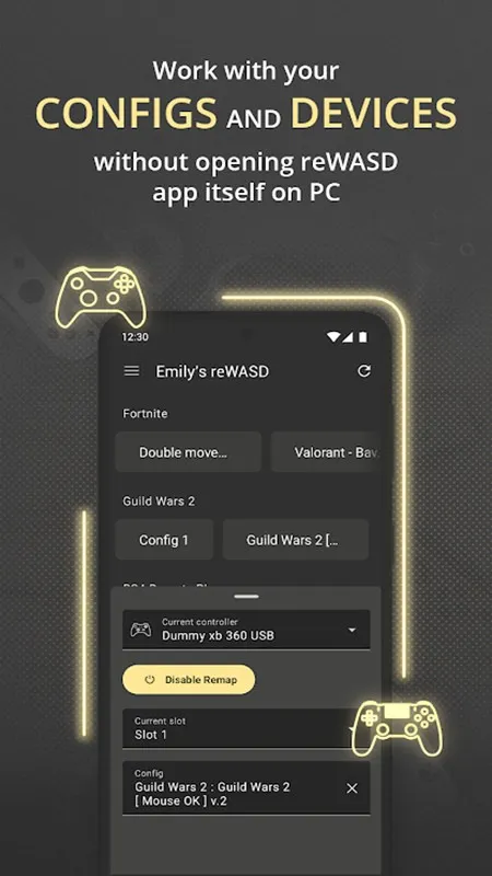 reWASD手柄映射软件最新版特色