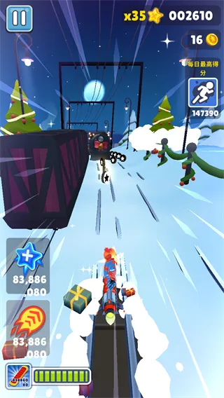 地铁跑酷蔡小葵同款外网版本玩法一览