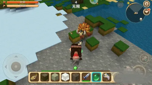 迷你世界如何驯服野人?