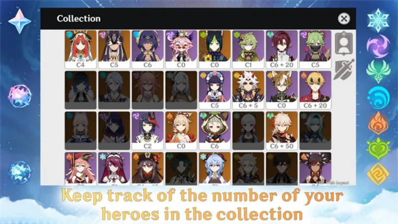 wish impact抽卡模拟器截图2