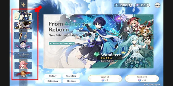 Wish Impact原神愿望模拟器教程：