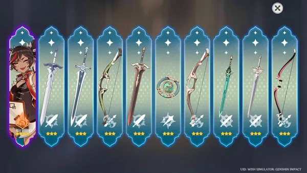 Wish Impact原神愿望模拟器教程：
