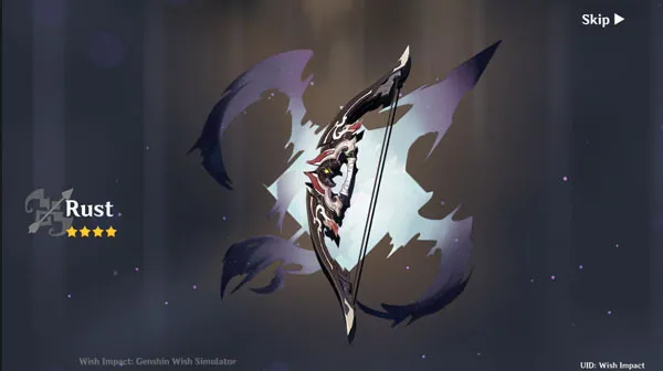 Wish Impact原神愿望模拟器内容