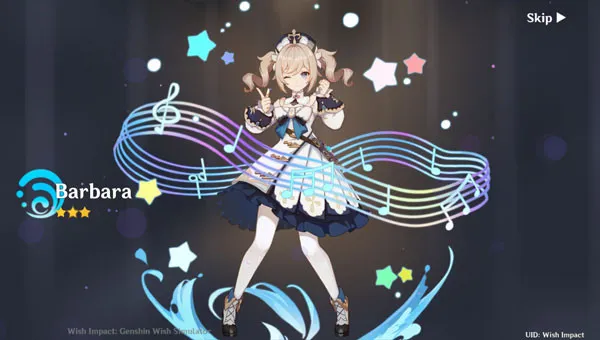 Wish Impact原神愿望模拟器内容