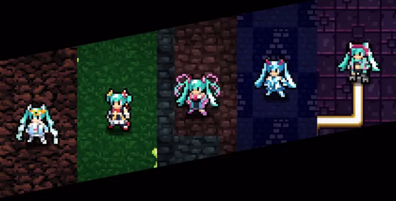 Crypt of the NecroDancer初音未来标准版截图2
