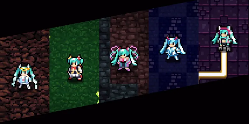 Crypt of the NecroDancer节奏地牢初音未来教程：