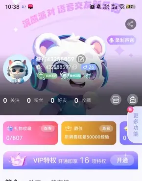 浣熊派对app怎么开通贵族