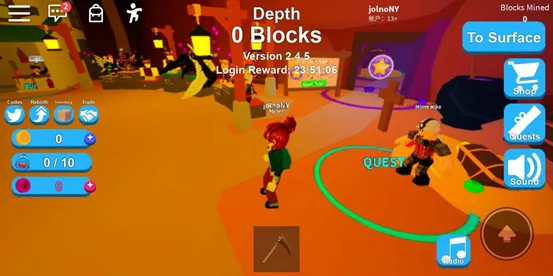 Roblox手机版模拟矿工攻略 Roblox手机版模拟矿工攻略
