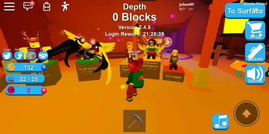 Roblox手机版模拟矿工攻略 Roblox手机版模拟矿工攻略