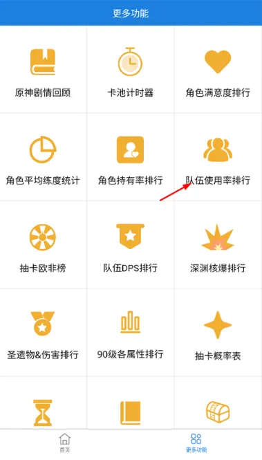 原神提瓦特小助手怎么查看最强队伍