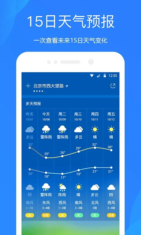 天气预报App下载截图2