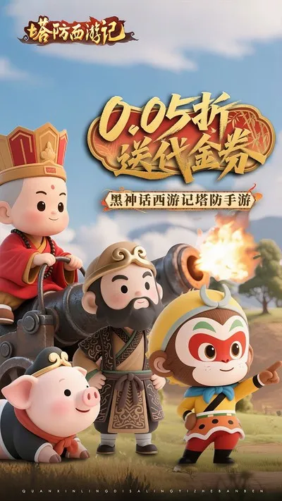 塔防西游记0.05折福利版截图1