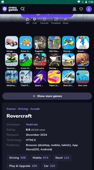 crazygames怎么进入游戏 crazygames怎么进入游戏