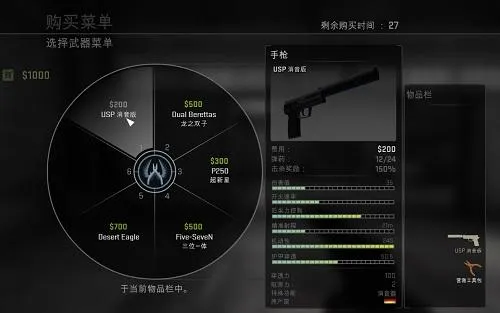 cs2自制版武器介绍：