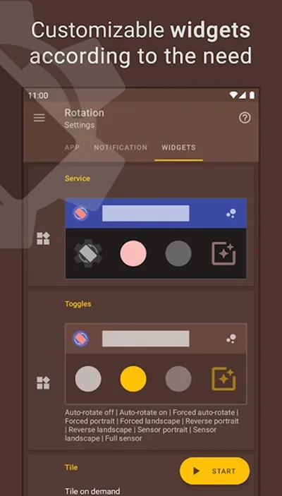 Rotation屏幕方向管理器手机版截图3