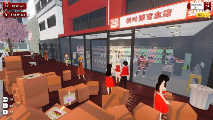 秋叶原盲盒店模拟器正式版怎么玩 秋叶原盲盒店模拟器正式版怎么玩