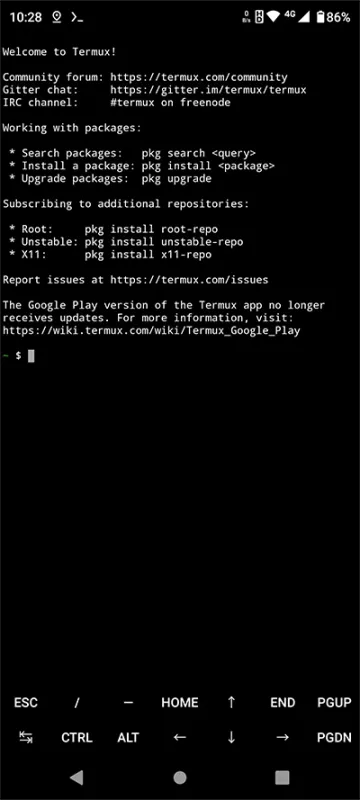 termux汉化版直装版运行Python教程 termux汉化版直装版运行Python教程