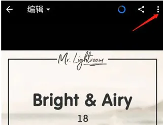 lightroom官方正版免费版DNG格式怎么预设保存？