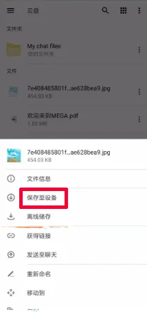mega云盘怎么下载文件 mega云盘怎么下载文件
