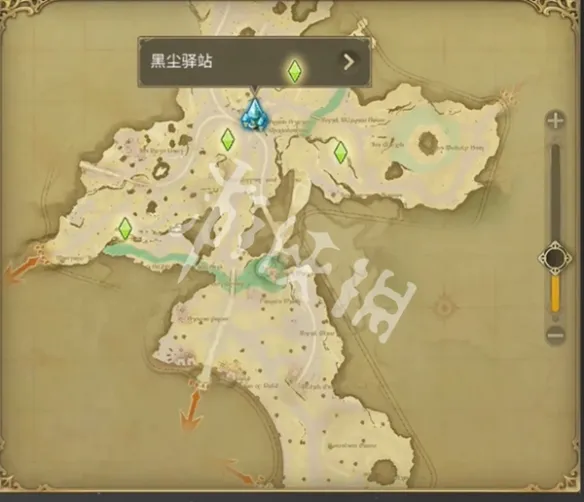 ff14水晶世界风脉泉位置