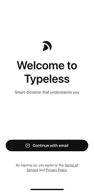Typeless App