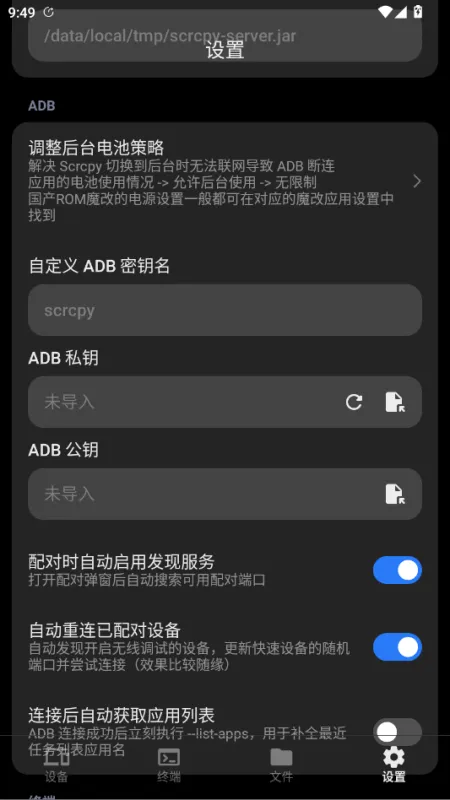 Scrcpy for Android汉化版截图2