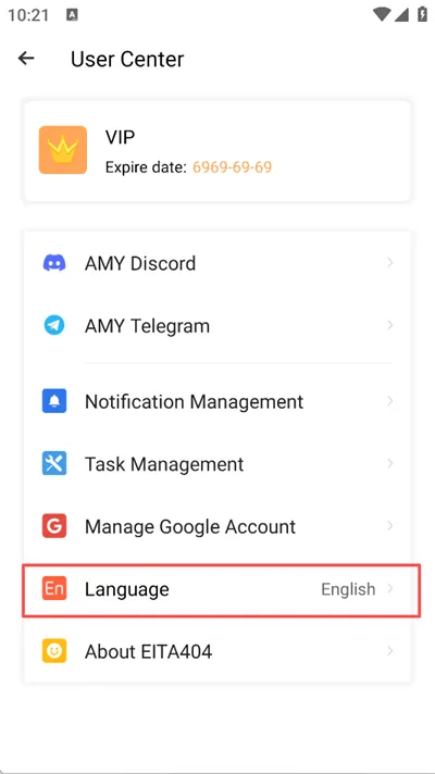 amy virtual框架app中文怎么设置 amy virtual框架app中文怎么设置