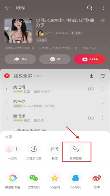 青听音乐1.0清爽版如何导入歌单