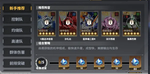 迷你军团阵容推荐