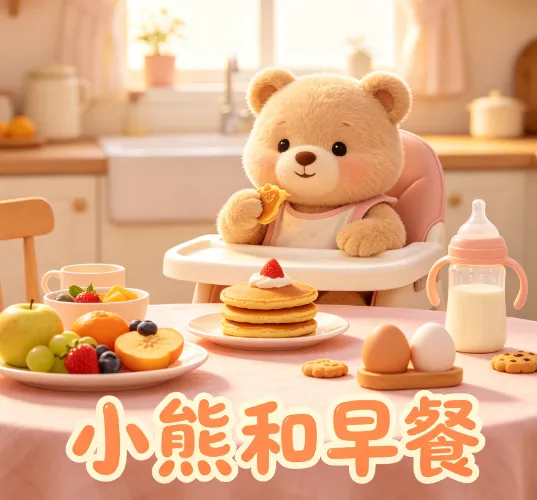小熊和早餐