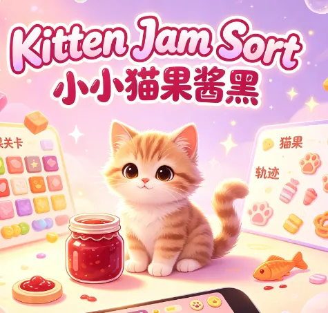 Kitten Jam Sort小猫果酱黑游戏亮点 Kitten Jam Sort小猫果酱黑游戏亮点