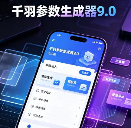 千羽参数生成器9.0软件优势 千羽参数生成器9.0软件优势
